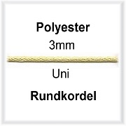 rond polyester 3mm